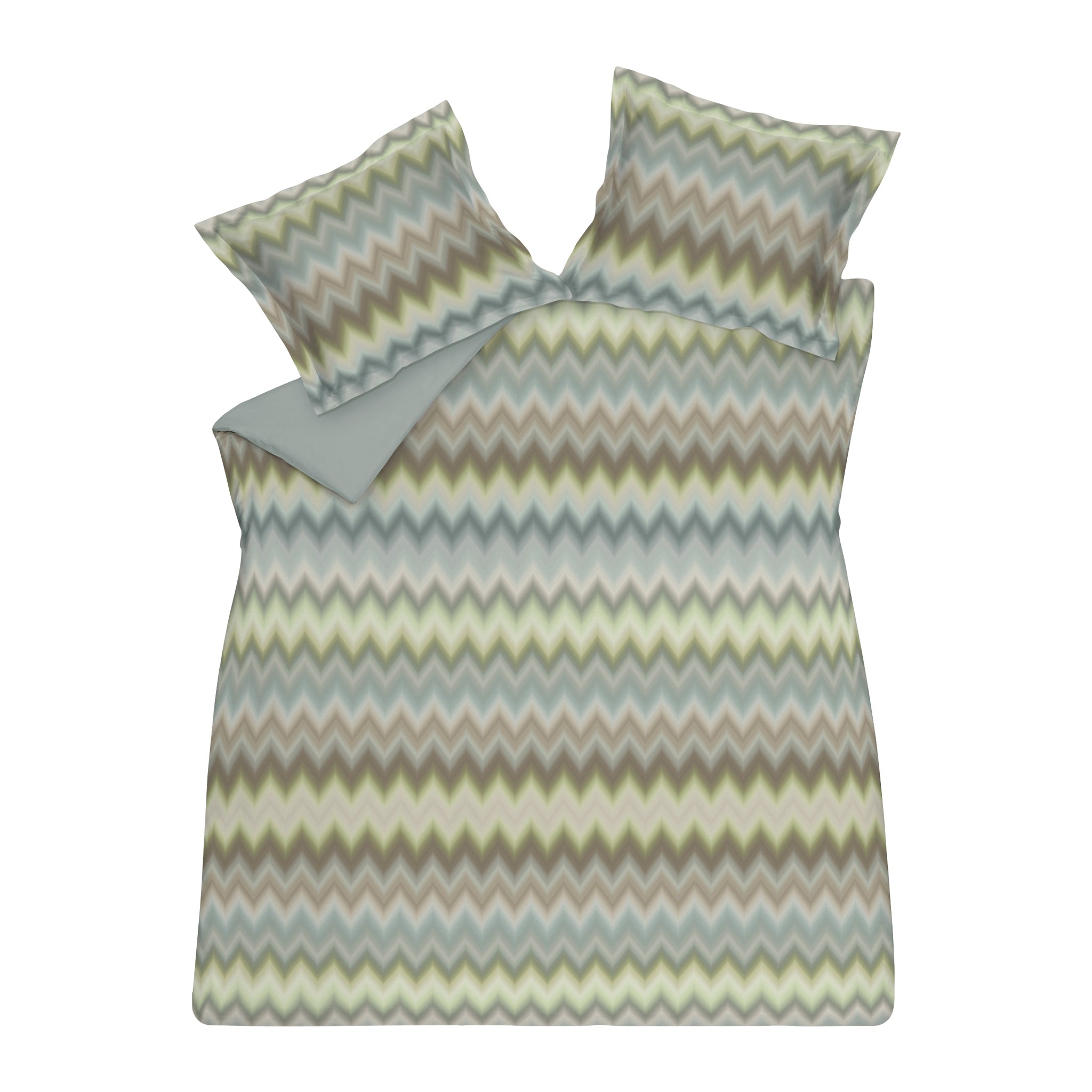 Vandyck Wavy Wonder Dekbedovertrek 140x200/220 cm - Thyme