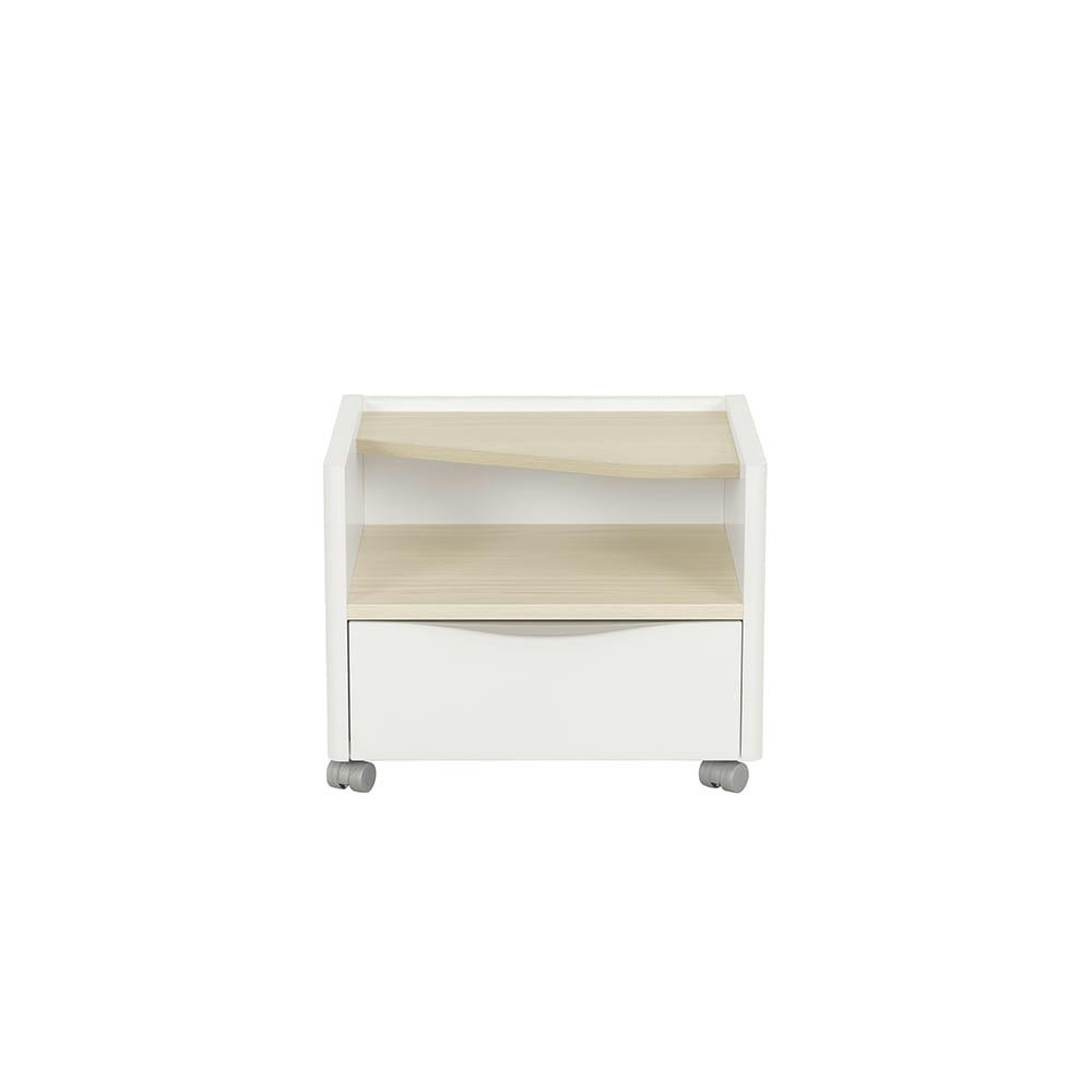 MISTRAL - Bloc 1 tiroir effet bois finition bois