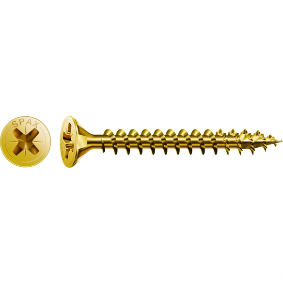 Senkkopfschraube, ØxL: 3.5 x 40 mm, Stahl, 400 Stück