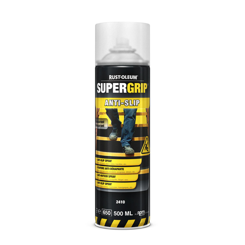 Peinture antidérapante Supergrip transparente 0,5 L RUST-OLEUM