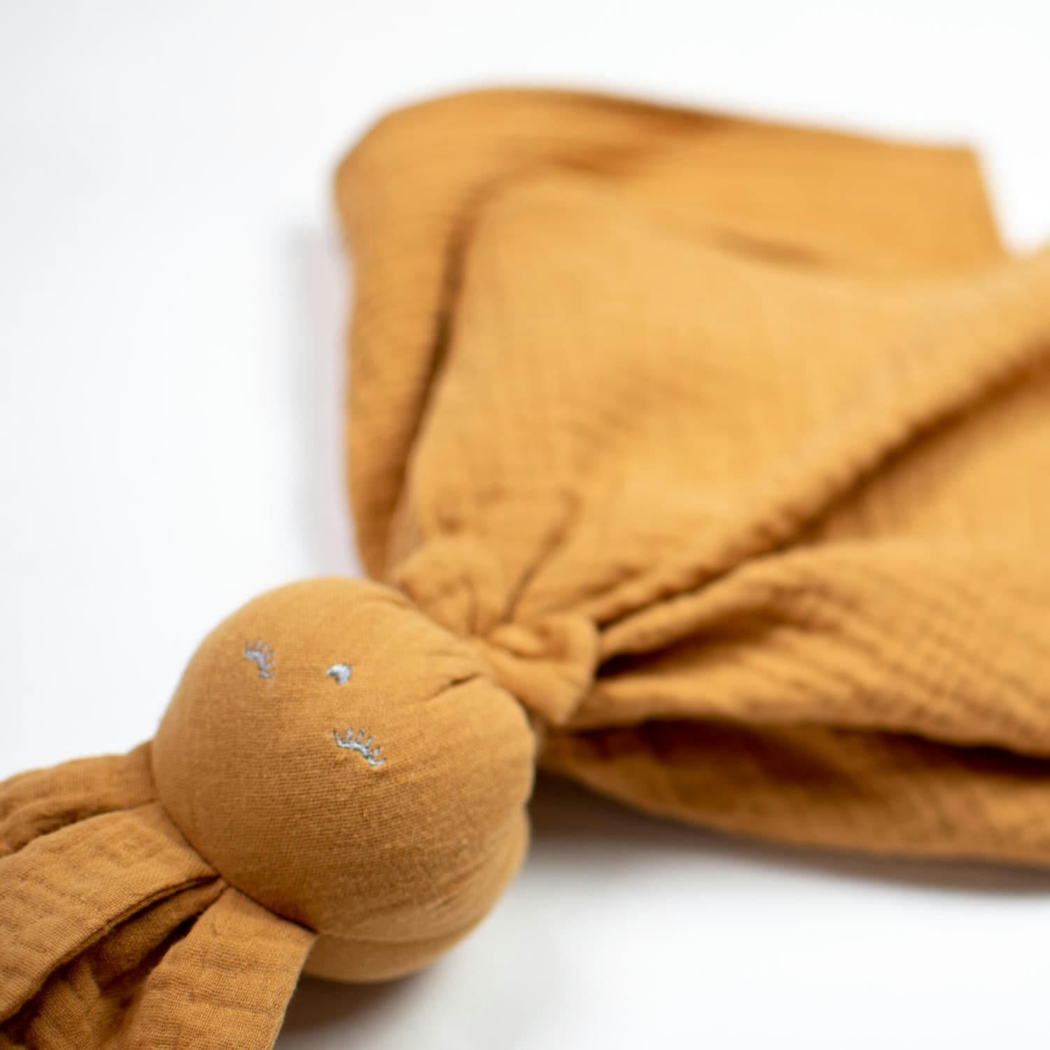 JEANNE - Doudou plat  Lapin personnalisable