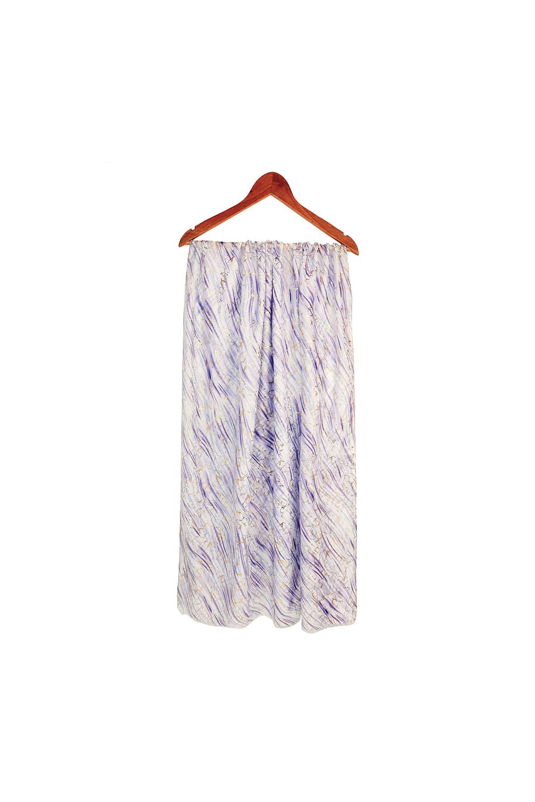 Vellin Abstract Foil Print Lightweight Summer Scarf