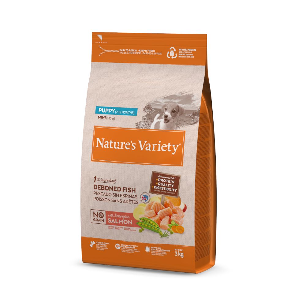 Nature's Variety No Grain Mini Puppy Salmon