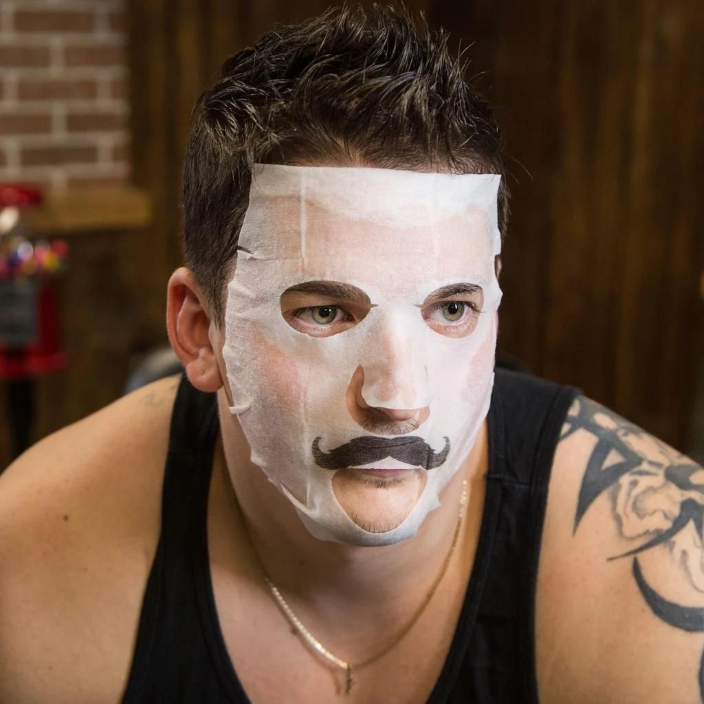 Masque BAR Bandito Get Lucky - Night on the Town Mens Face Sheet Mask