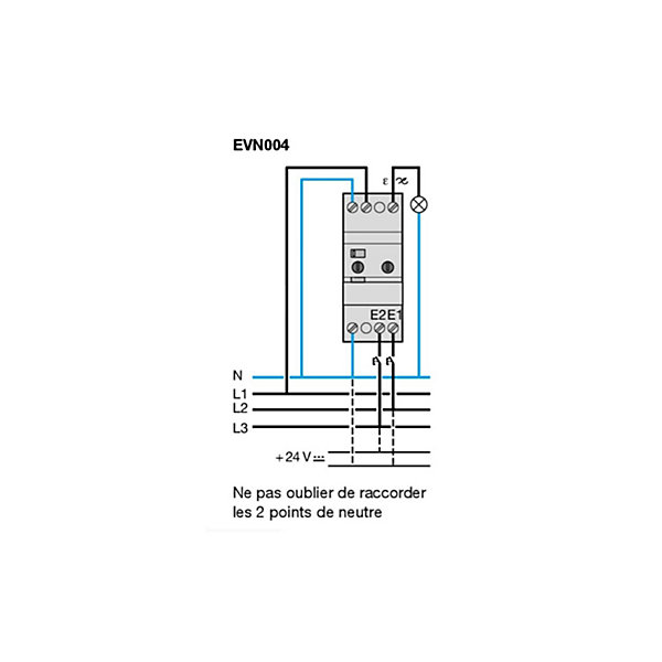 Evn004 - Hager - Télévariateur Universel 500w Confort - Compatible Source Led Dimmable (max 100w)