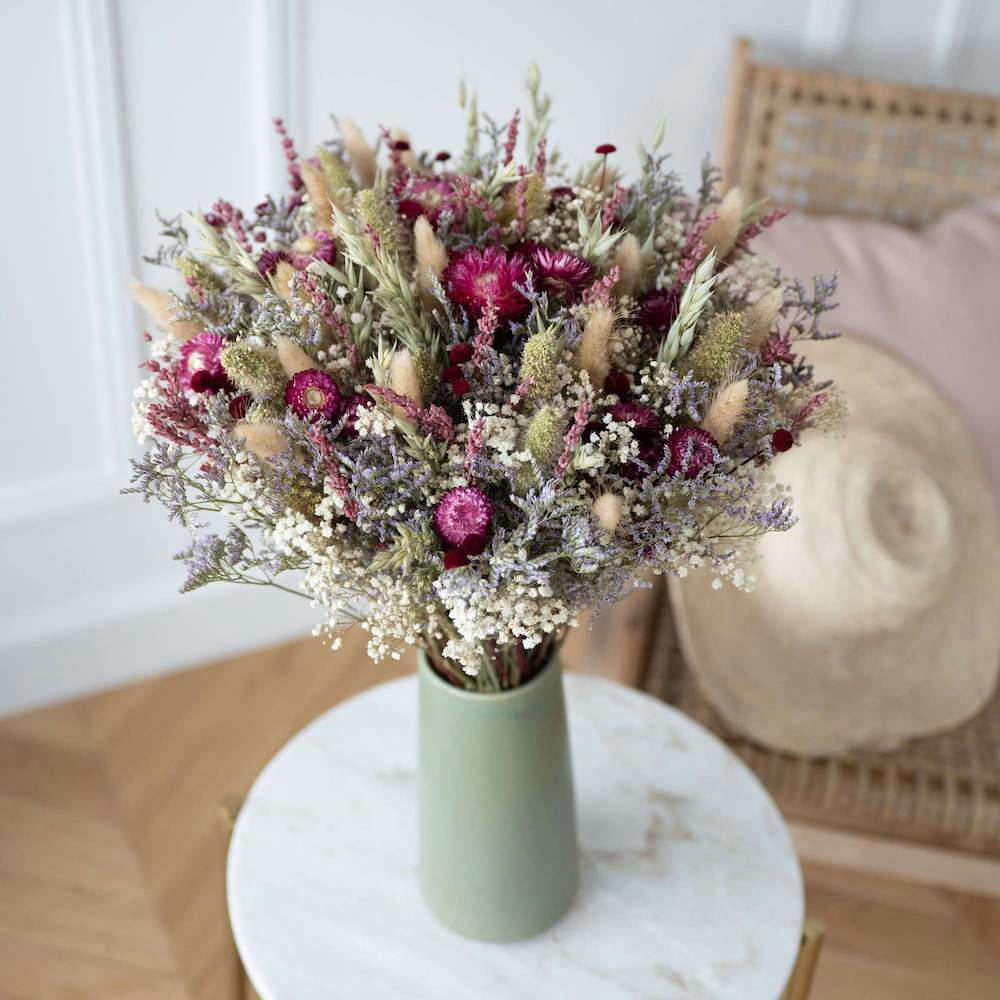 - Bouquet fleurs séchées Augustin L