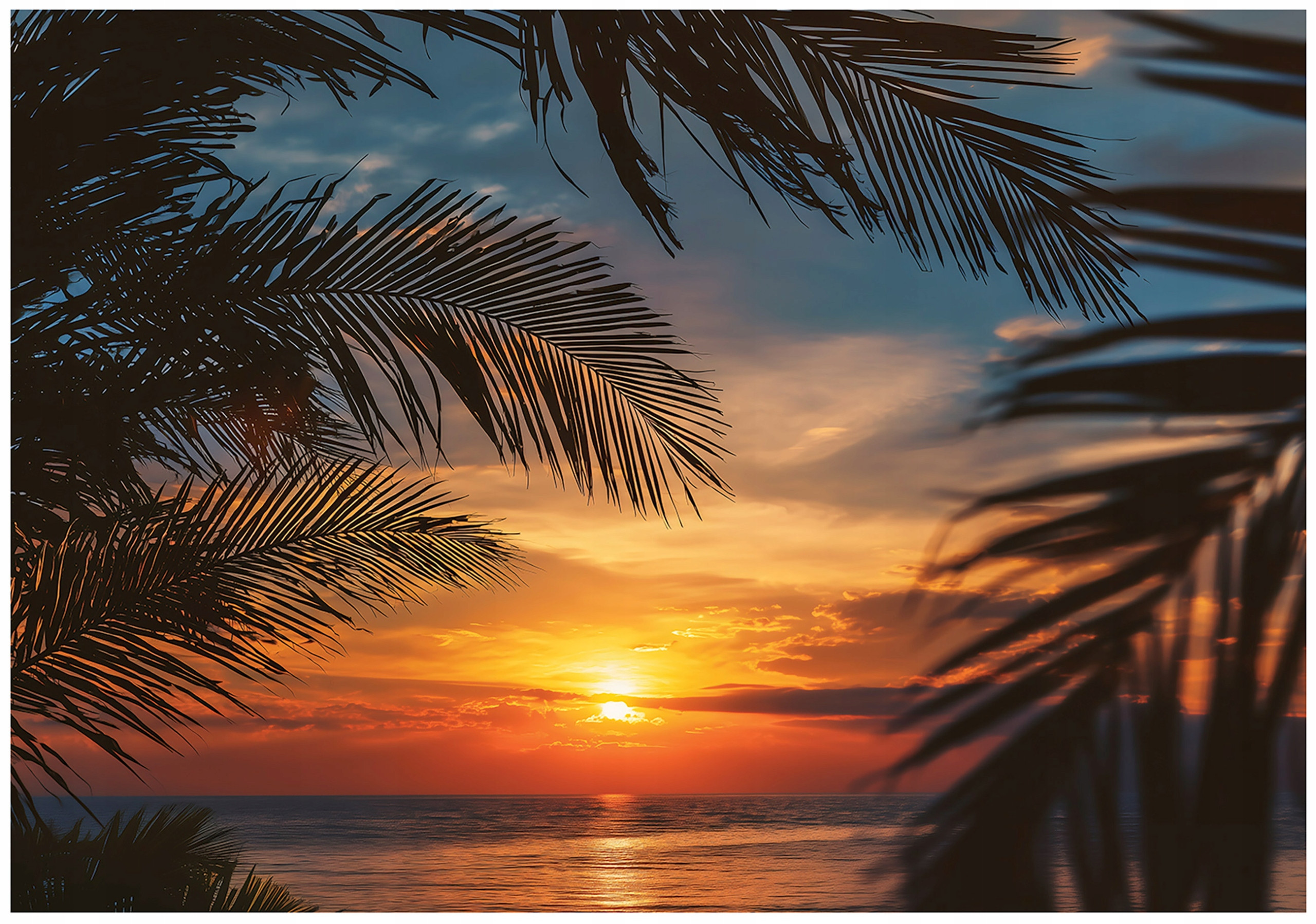 Fototapeta Plaża Pomarańczowy Na Flizelinie Do Sypialni Salonu 250x175