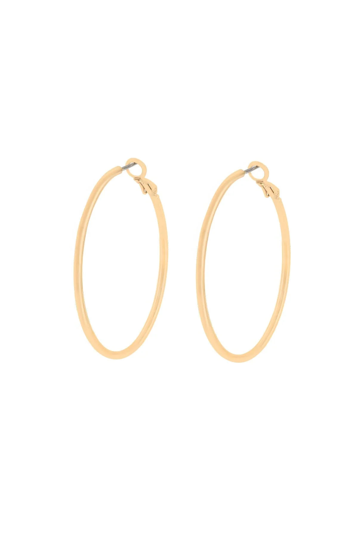 Classic Gold Hoops