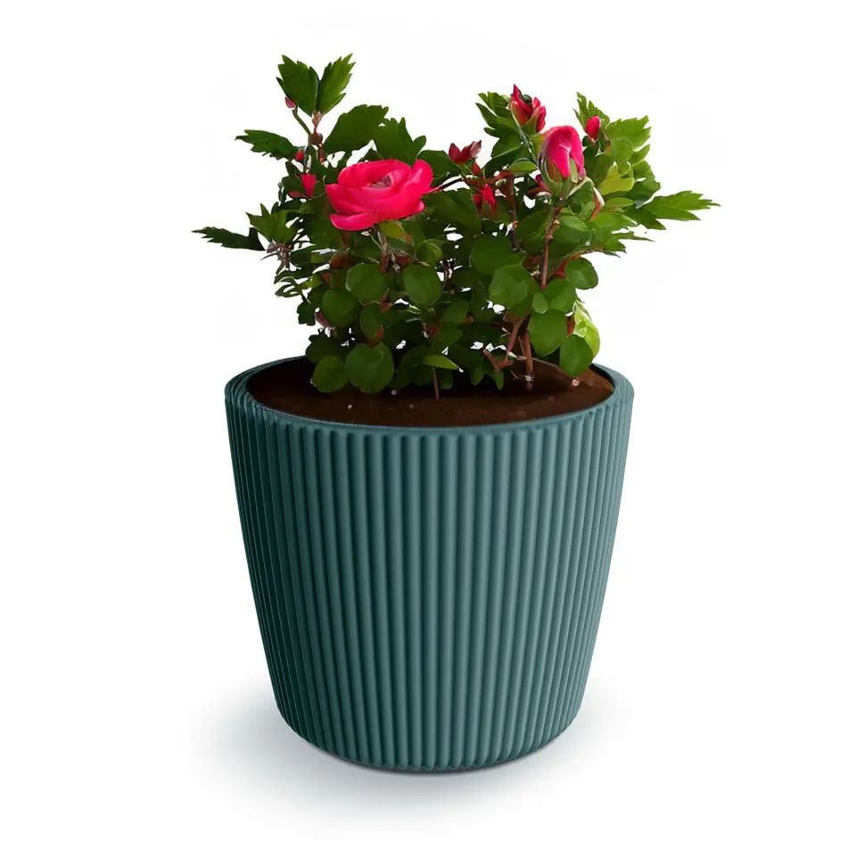 Prosperplast Plantenpot Buckingham - zeeblauw - D14 cm