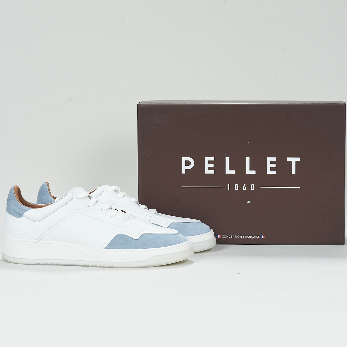 Pellet - RONNY - Veal / White / Crust / Velvet / Blue / Grey