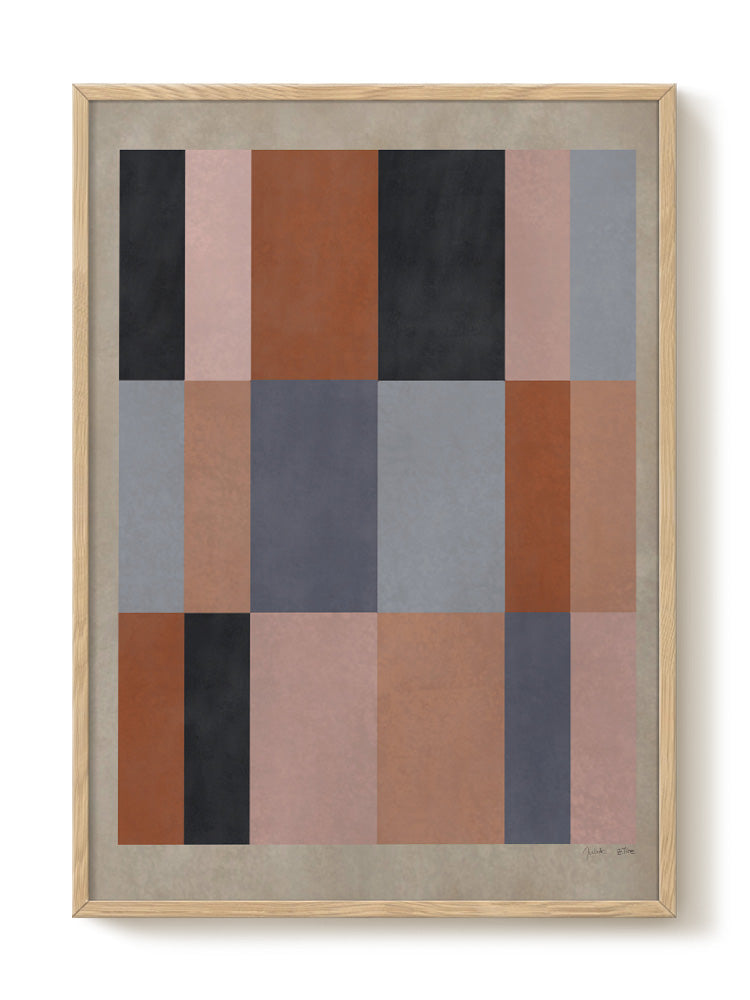 Julita Elbe - Fragmentary - PSTR studio Kunst Poster