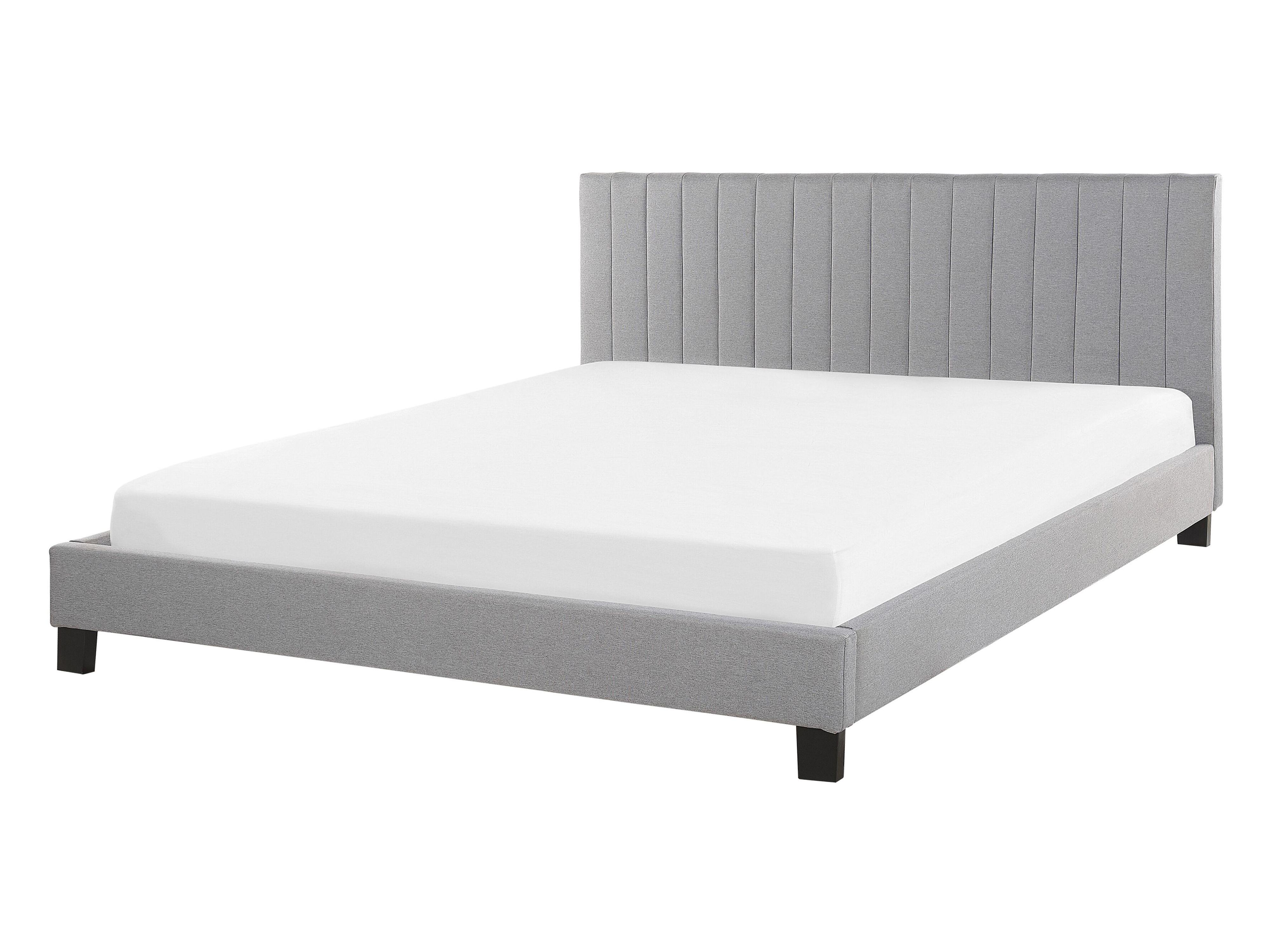 Bed Fabric POITIERS 140 x 200 cm (EU Double) Light Grey
