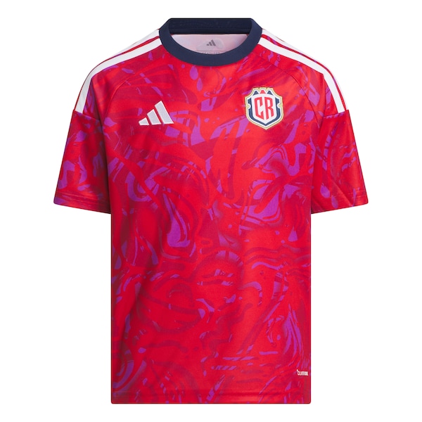 Costa Rica National Team adidas Youth FIFA x World Cup 2026 Home Replica Jersey - Red