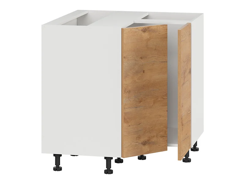Szafka kuchenna dolna narożna Hamper 90 cm dąb lancelot