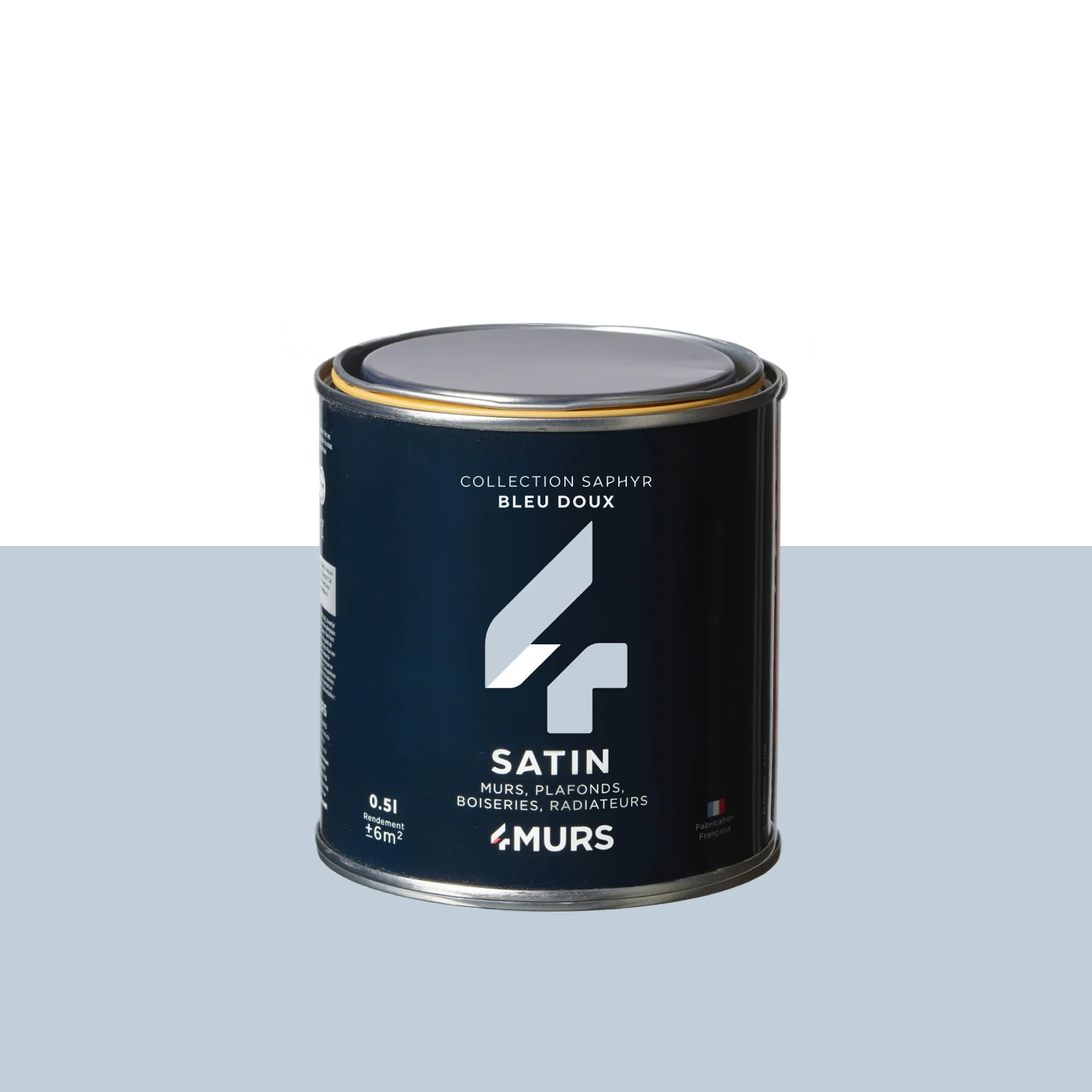 Saphyr Peinture Finition Peinture bleu doux Satiné 0,5 L