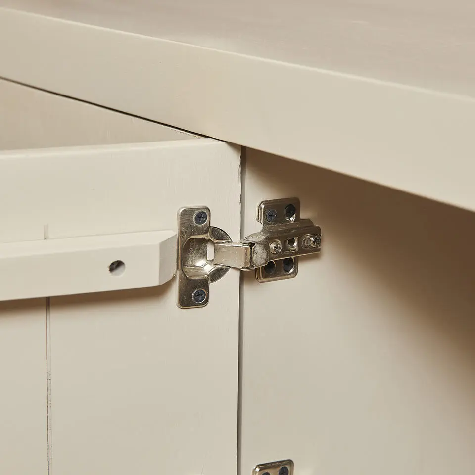 Tv-meubel Zandkleur Hout - 200x42x46cm - Brussel