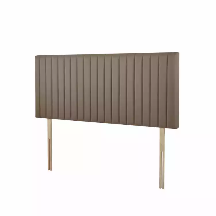 Silentnight Dusk Fabric Single Headboard - Mink