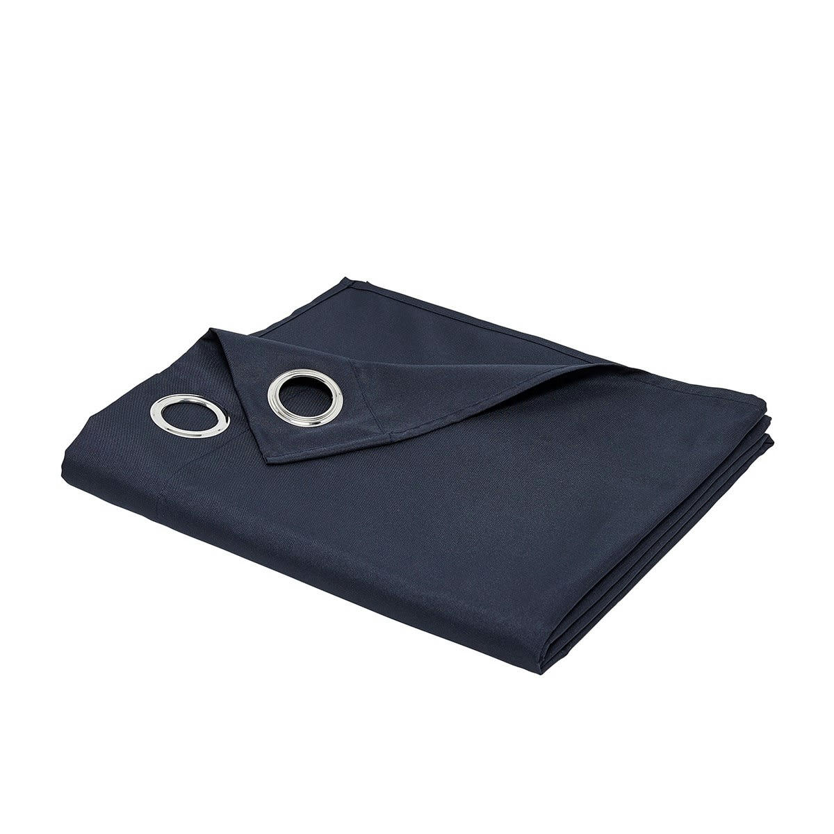 CORTINA MEVAK - Rideau en Polyester Bleu marine 140x240 cm