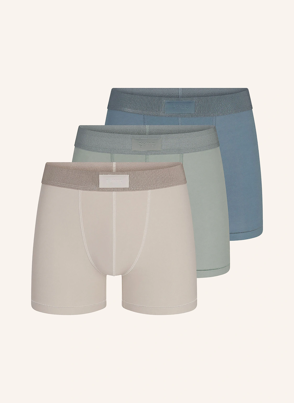 SKIMS 3er-Pack Boxershorts SKIMS COTTON