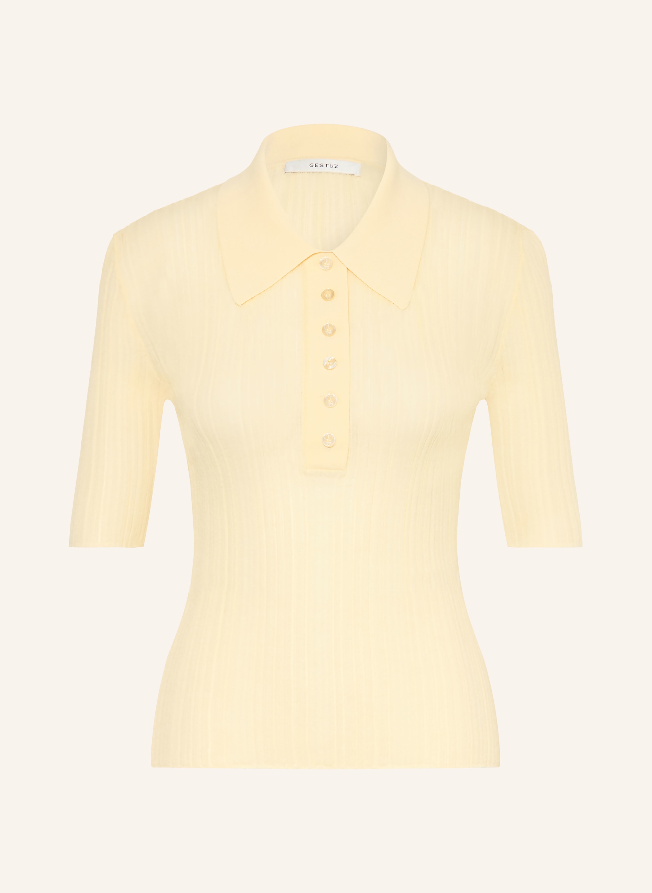 GESTUZ Strick-Poloshirt GZCLENE