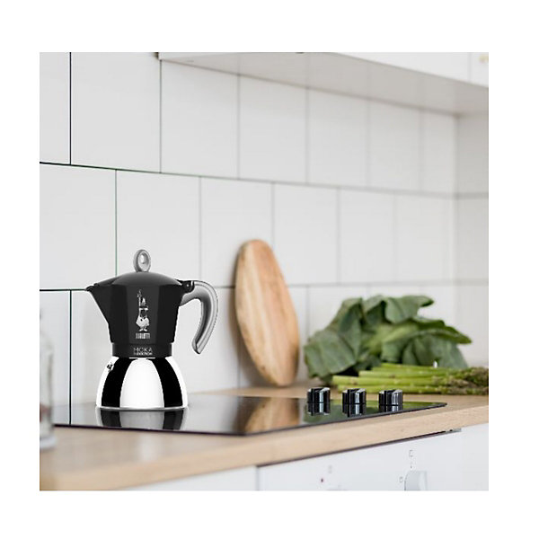 Cafetière italienne Moka induction 2 tasses noir