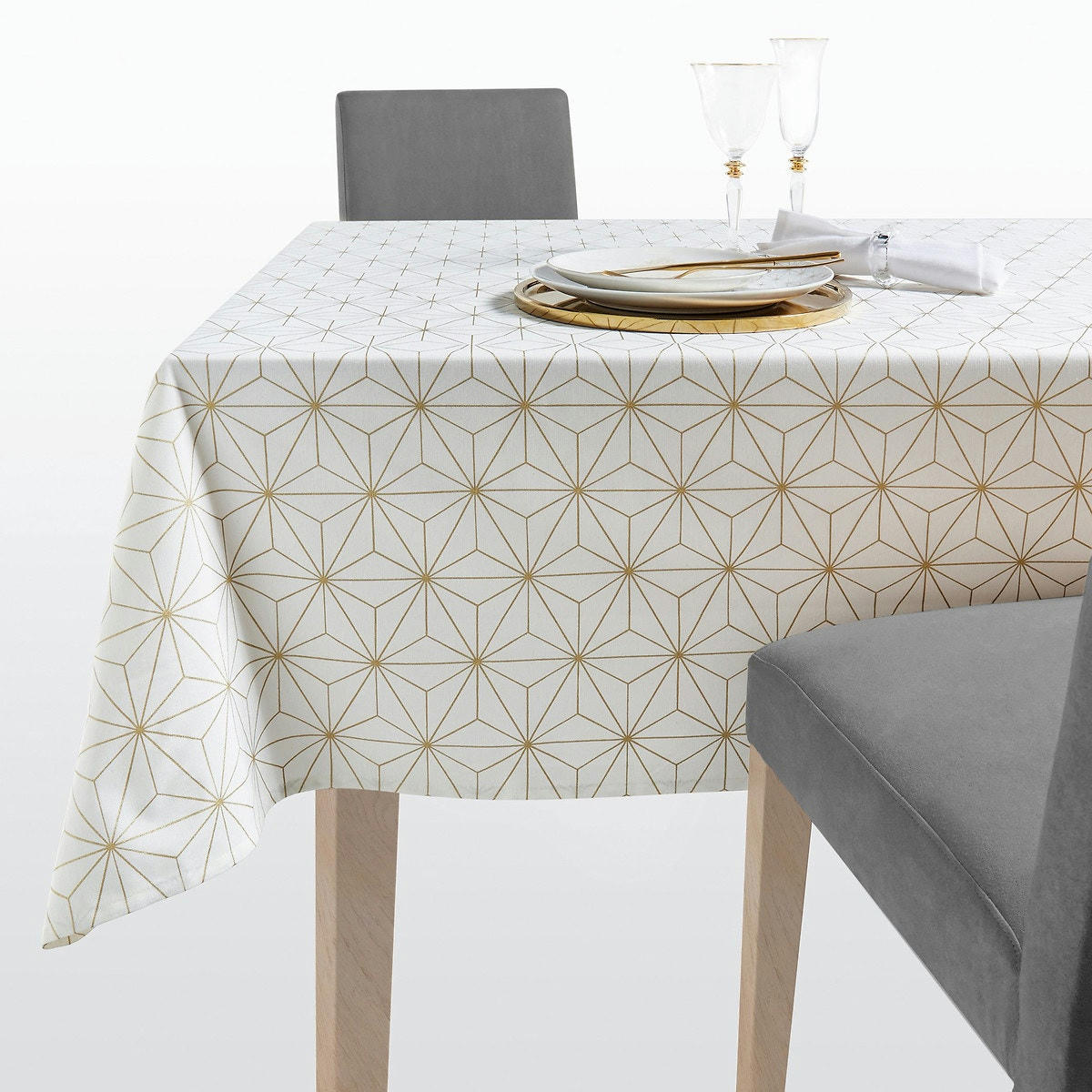 Nappe imprimée Noël Nordic Star