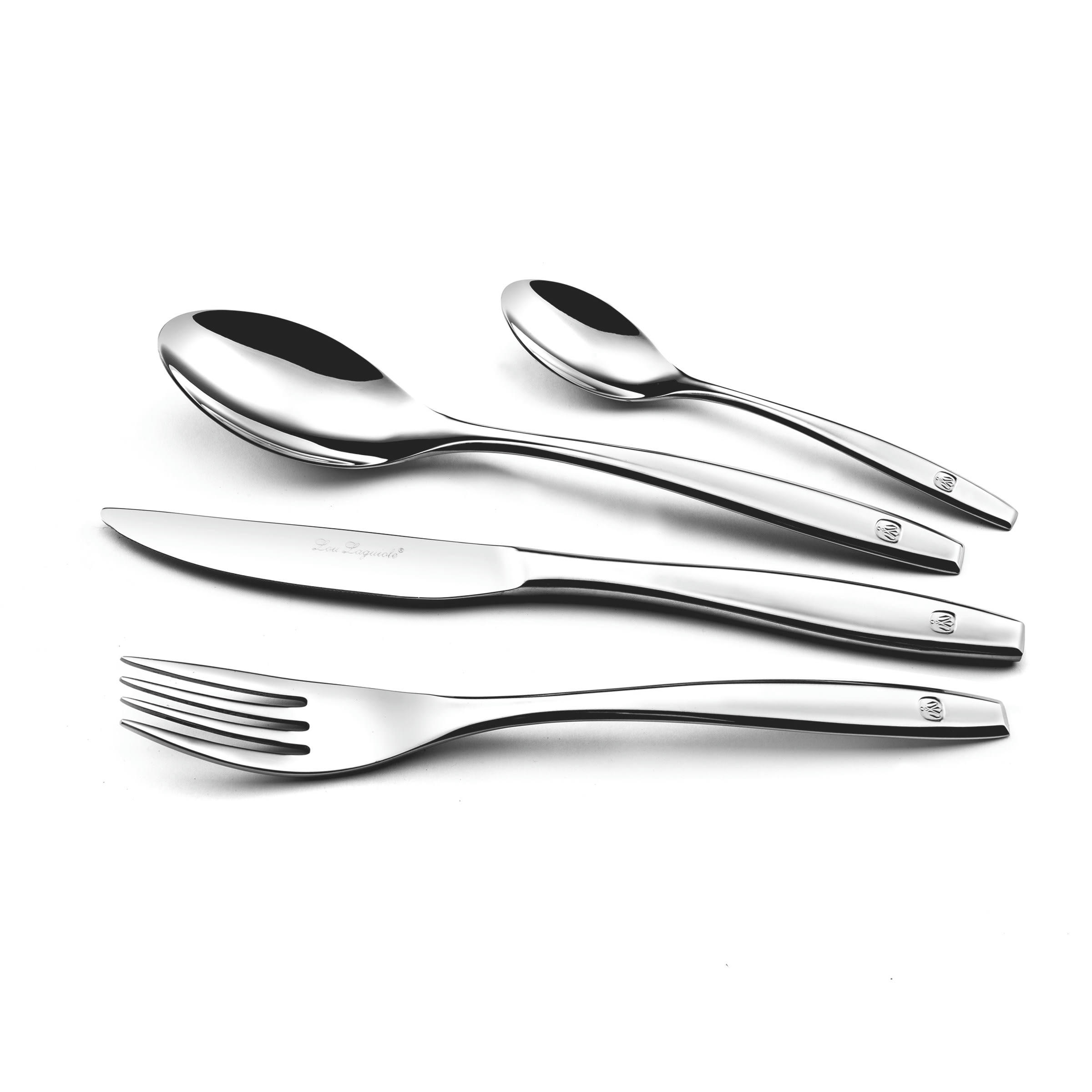 FIGURE - Ménagère 50 couverts en Acier Inoxydable