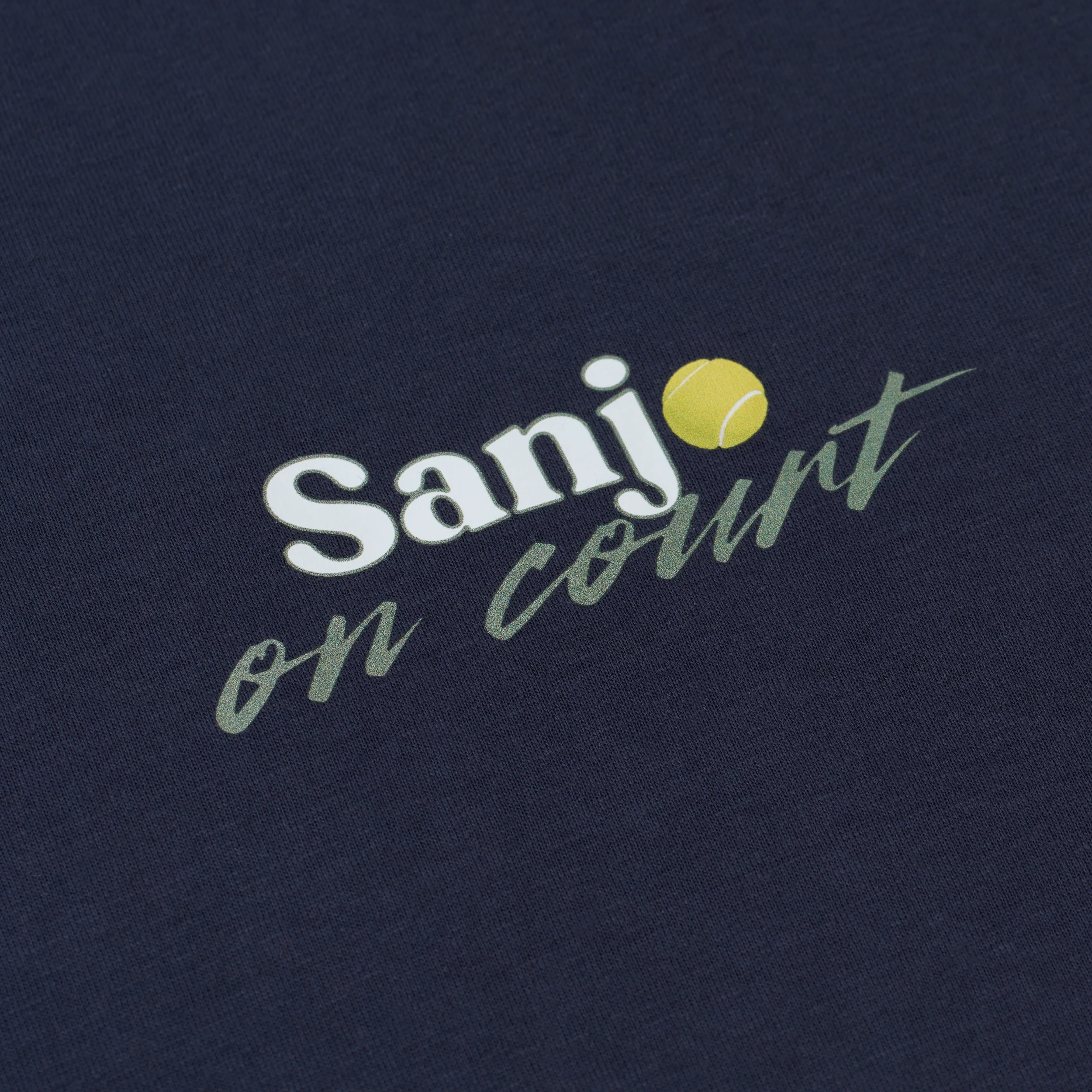 Sanjo On Court T-shirt // Navy