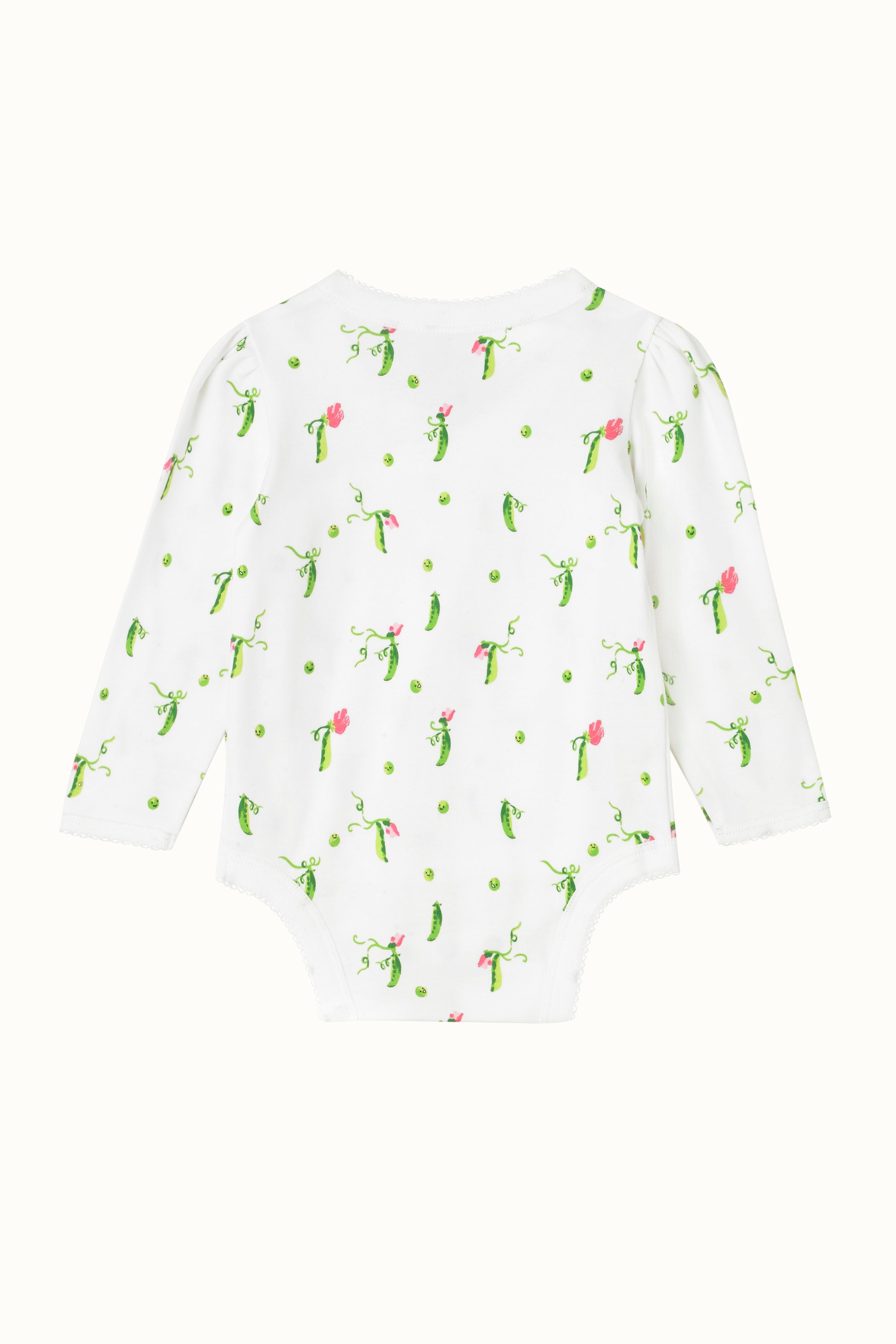 Sweet Pea Long Sleeve Kimono Bodysuit (0-24 Months)