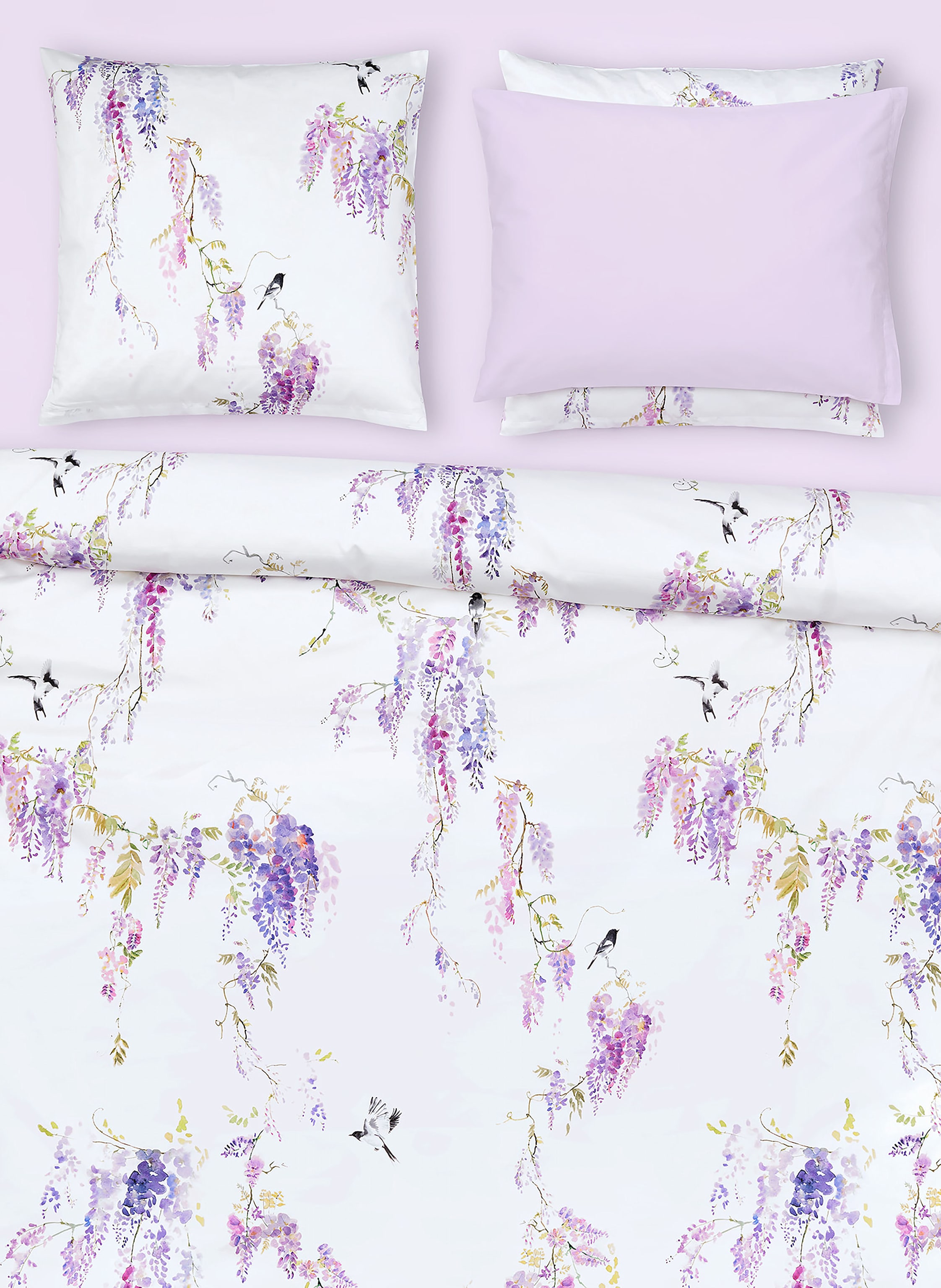 Christian Fischbacher Bettwäsche PURPLE RAIN