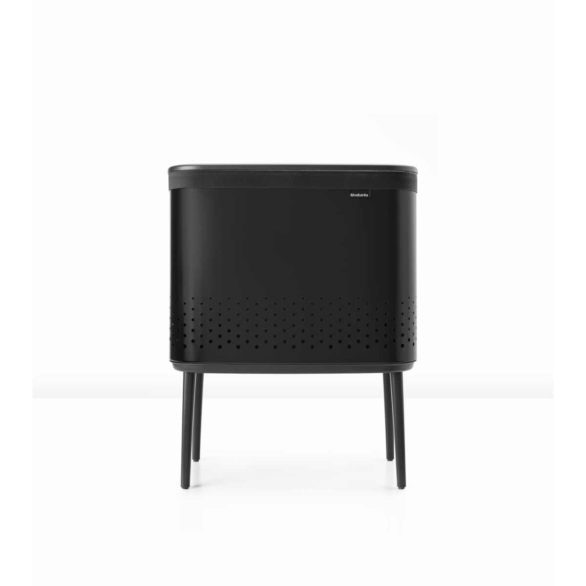 Brabantia Bo Wasbox, 60 liter, kunststof deksel - Matt Black