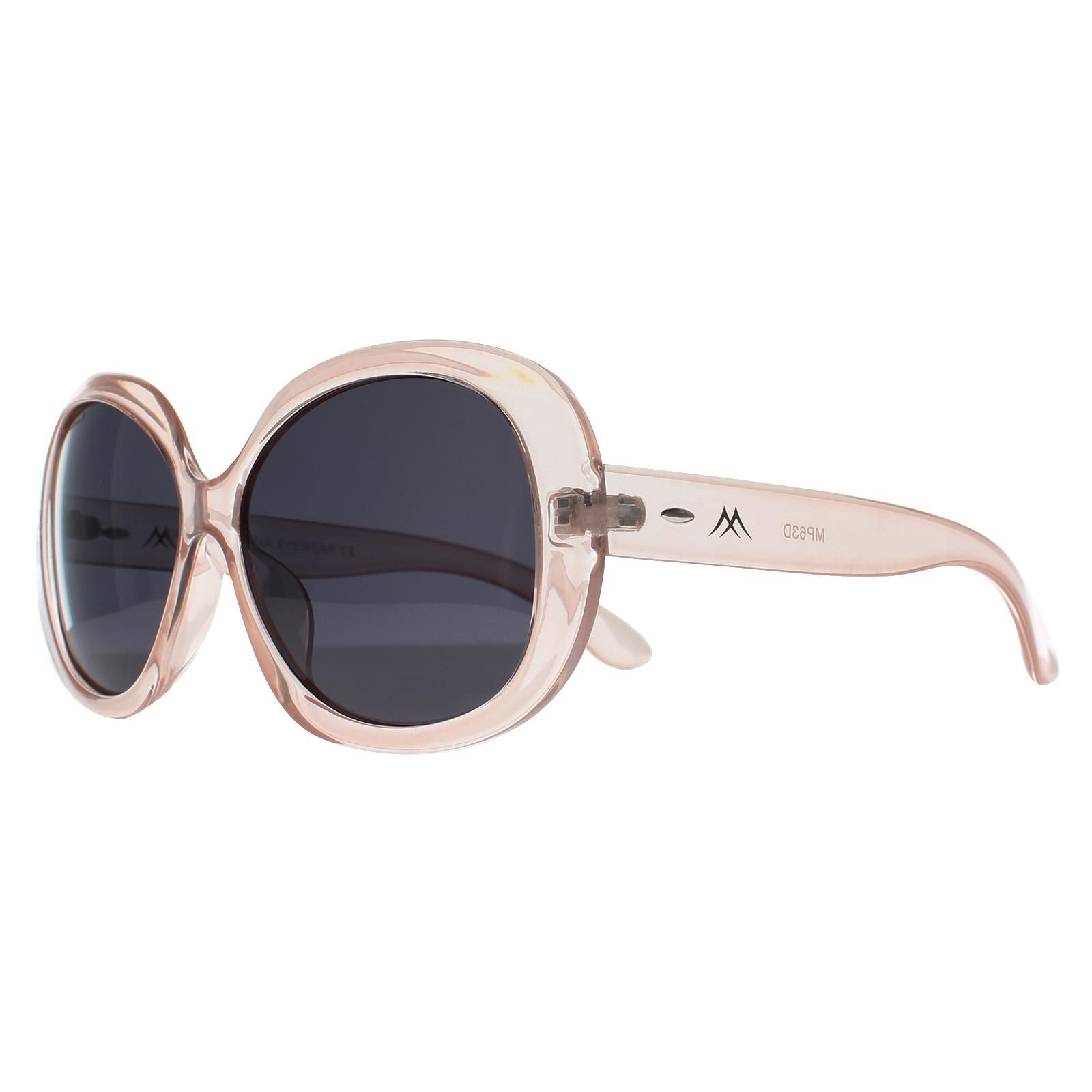 montana Round Transparent Pink Smoke Polarized MP63