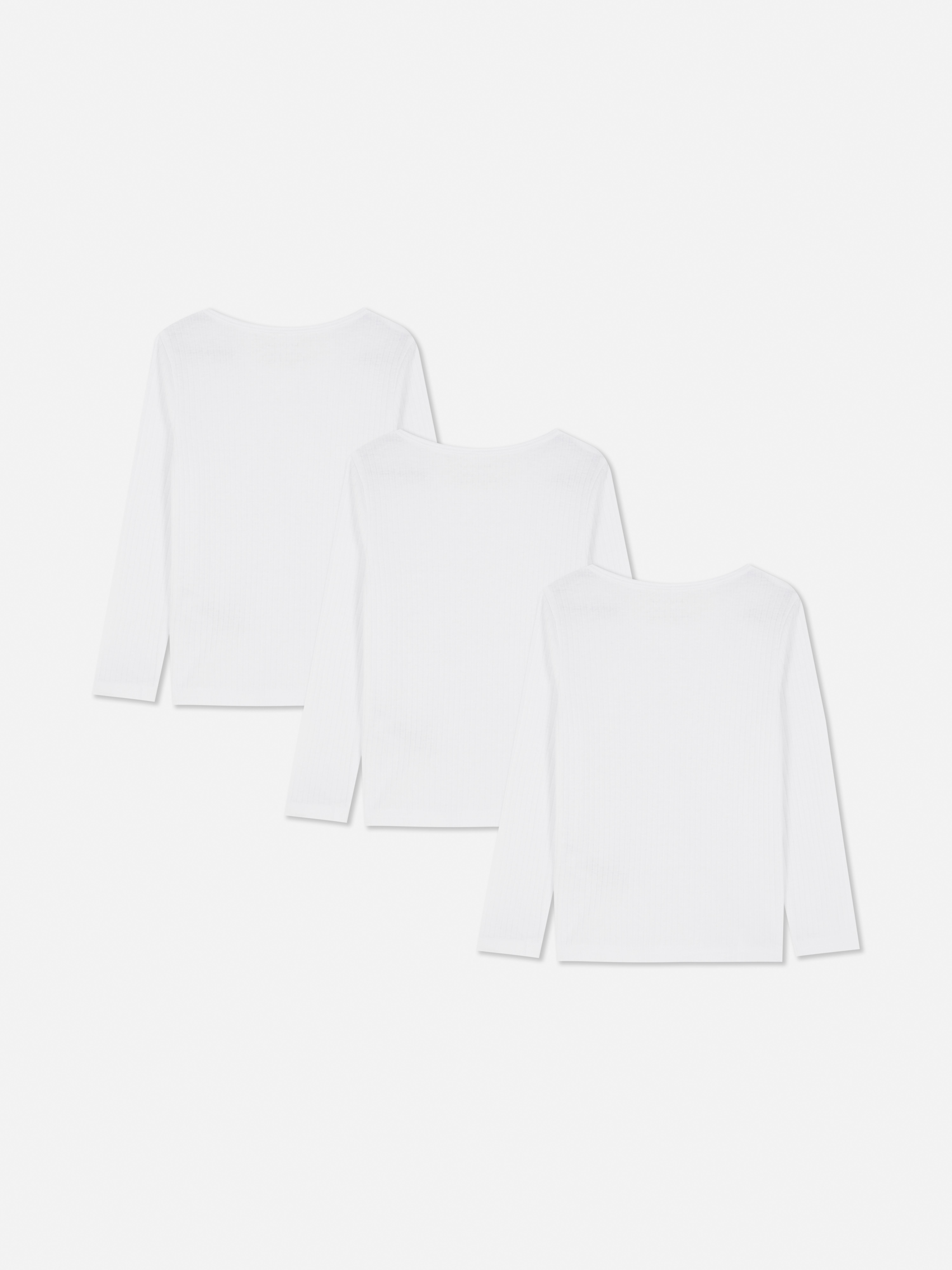1.5-14yrs | 3pk Thermal Long Sleeve T-Shirts