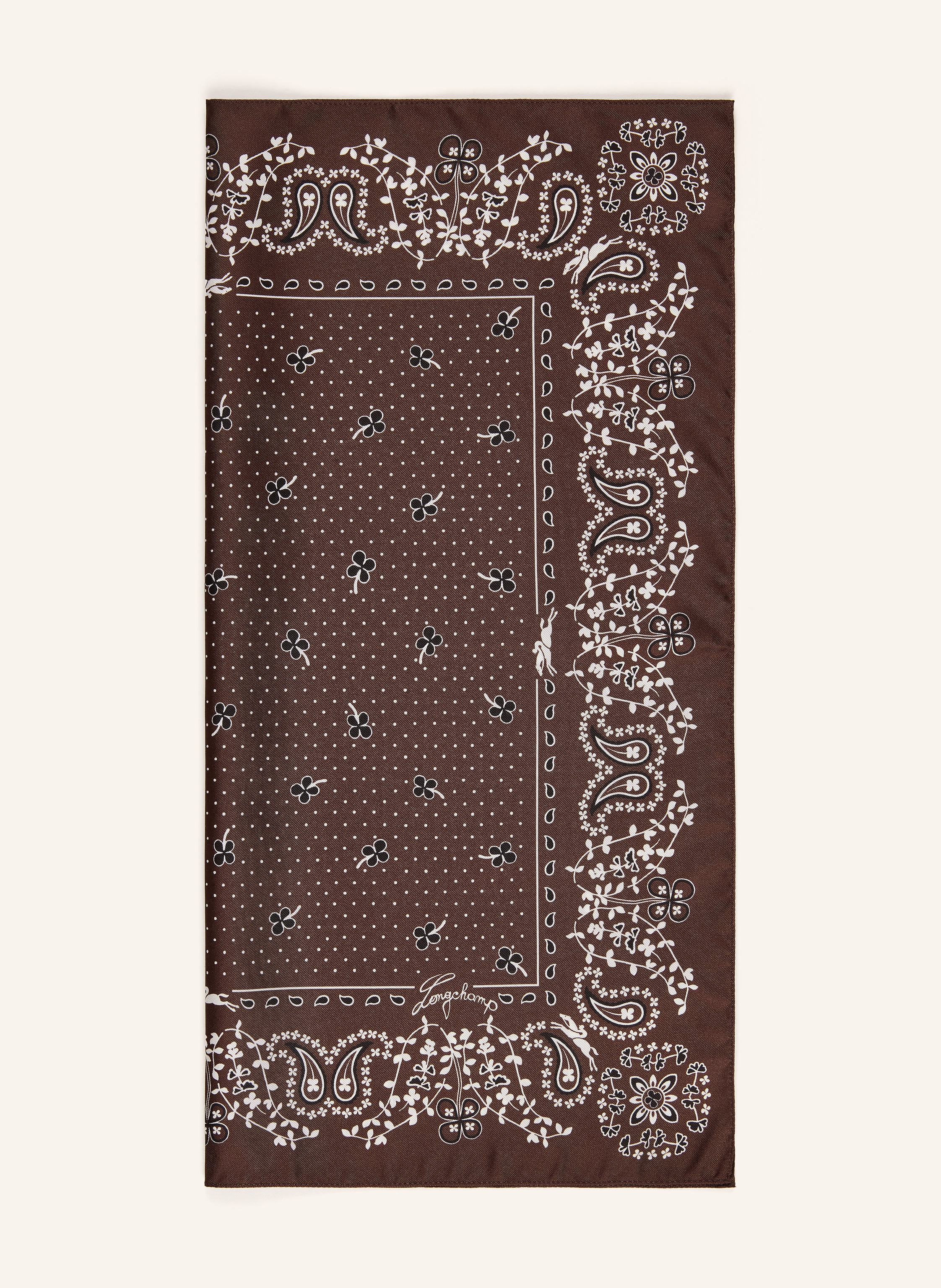 LONGCHAMP Seidentuch FRENCH BANDANA