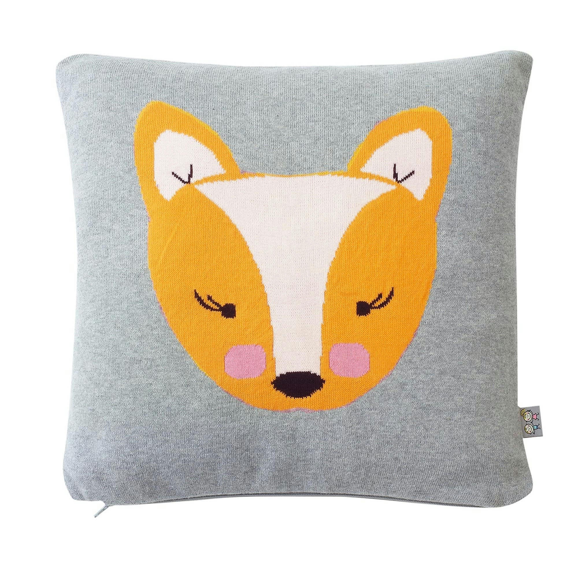 - Taie de coussin en coton Renard