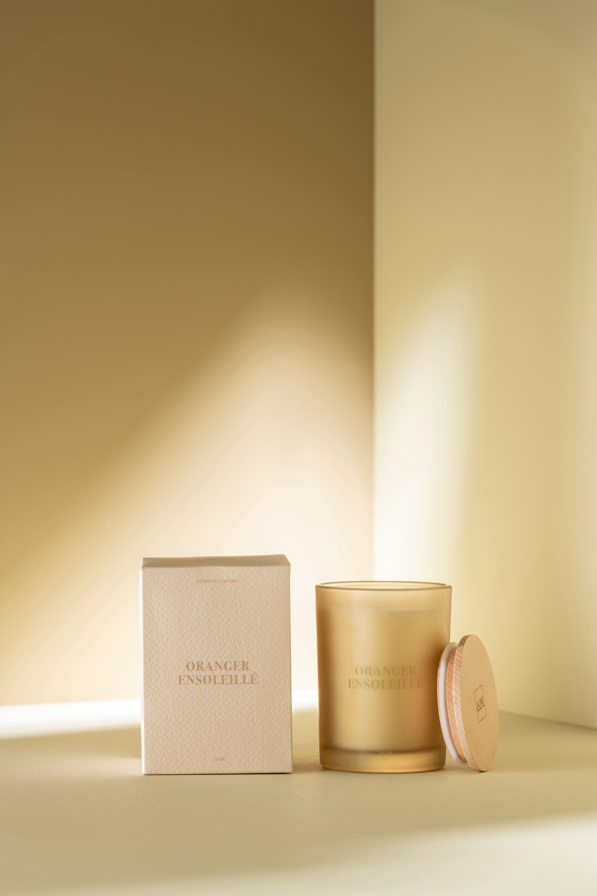 J-Line geurkaars Accords Essentiels - Oranger Ensoleillé - g