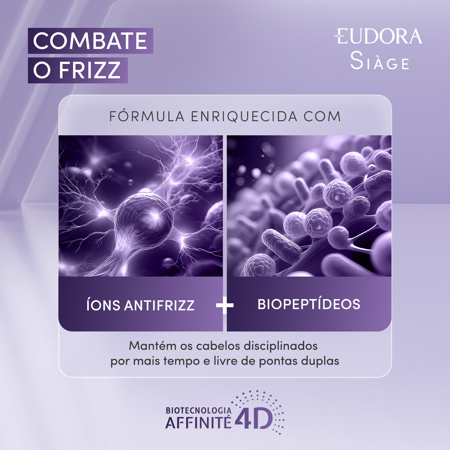 Máscara Capilar Siàge Combate o Frizz 250g