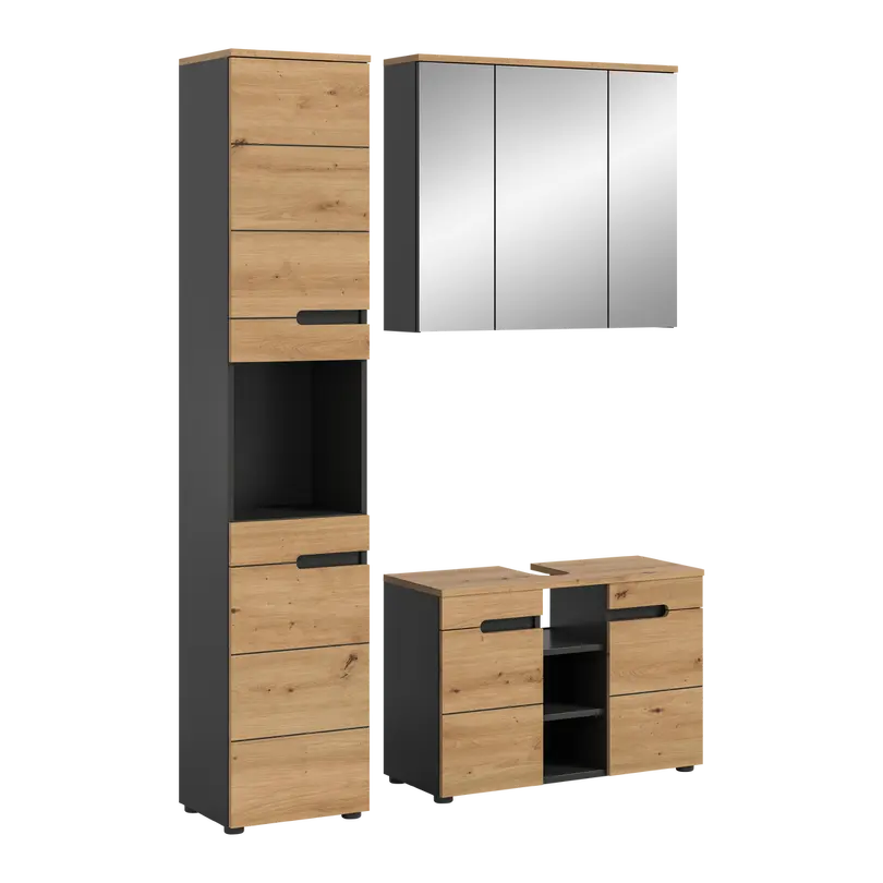 Badschrank 3-teilig Canu