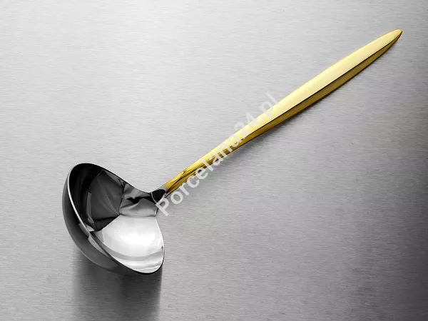 Komplet sztućców 65 cz. na 12 osób Hisar - Mercury Gold (4.0/3.0mm) złocone