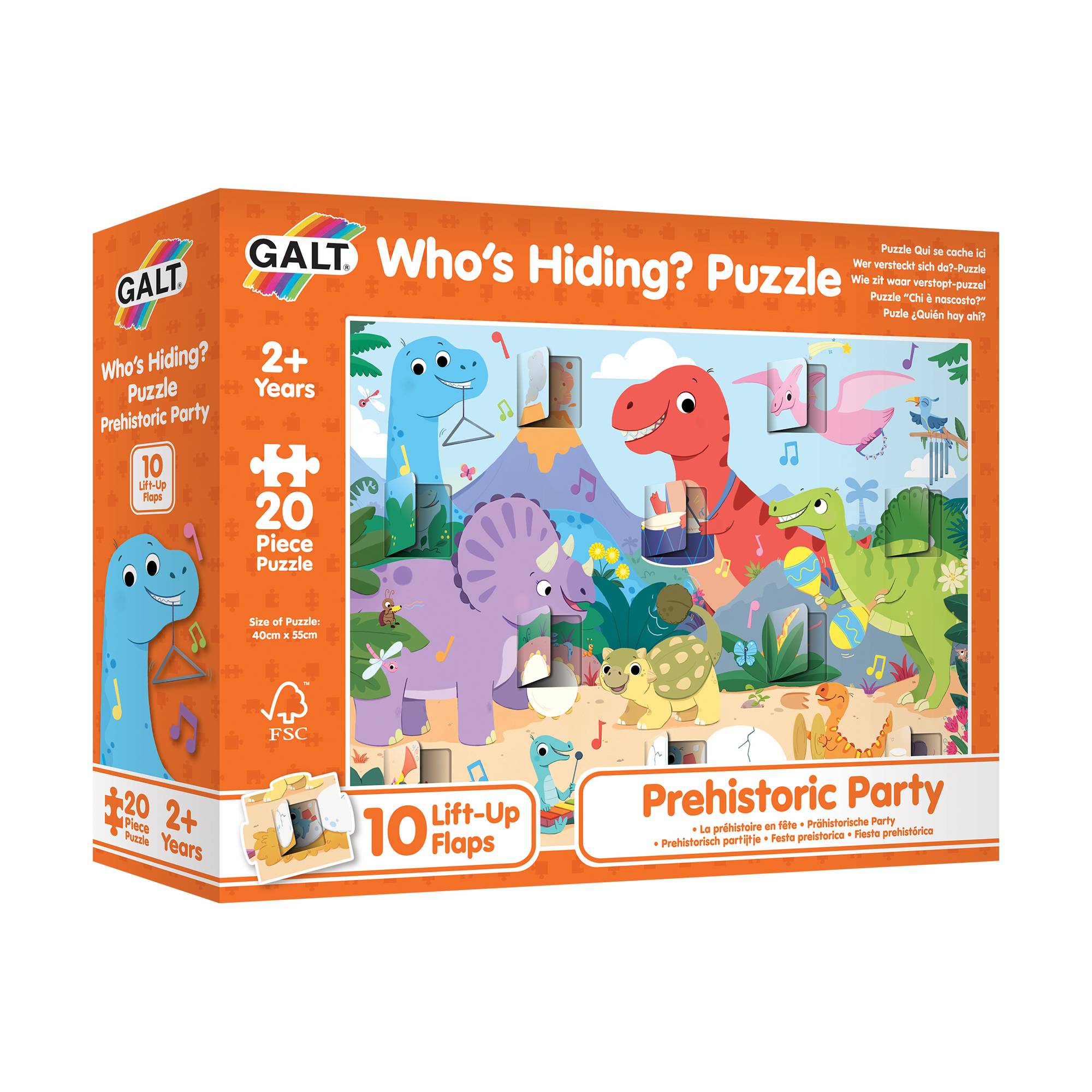 Galt Who’s Hiding Prehistoric Party Puzzle