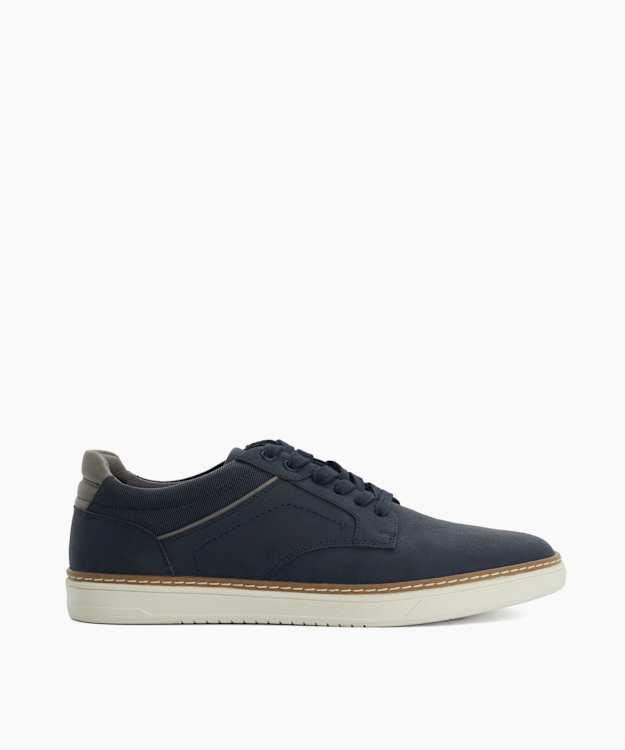 Teo Navy - Lace-Up Low-Top Trainers