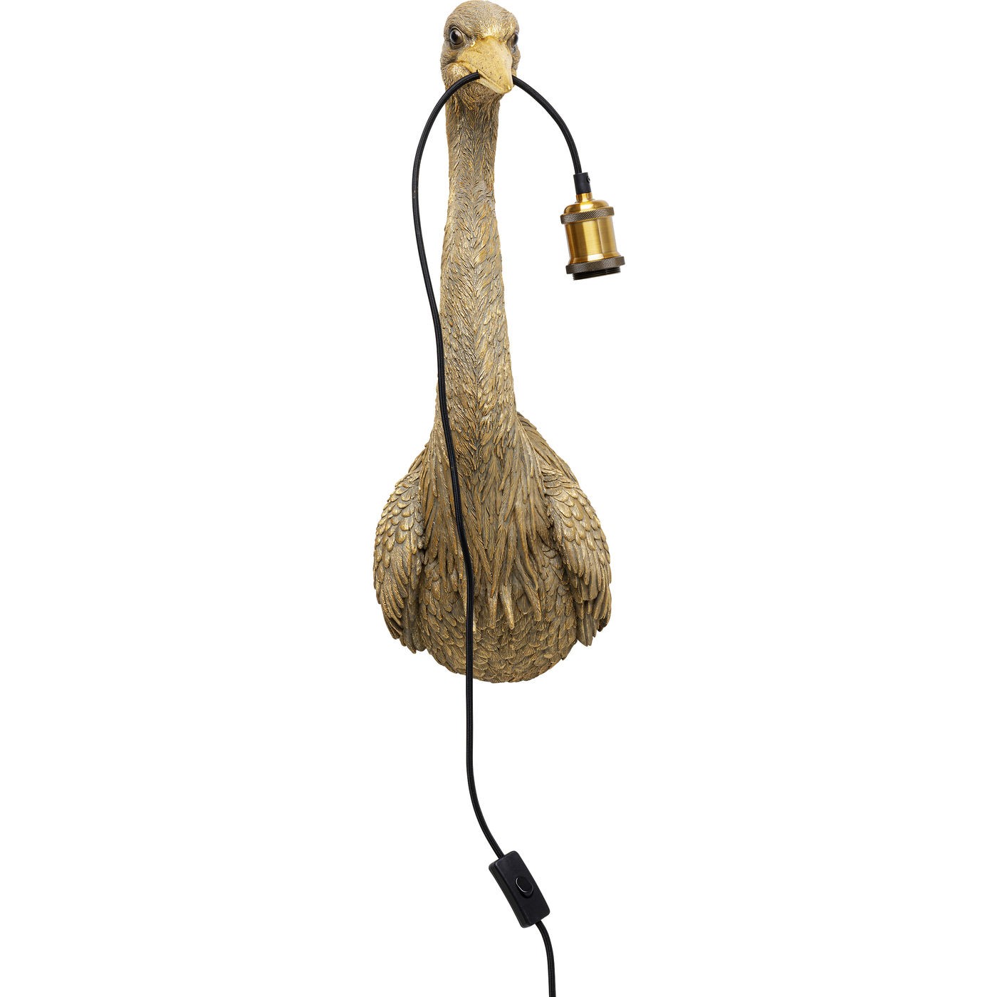 Kare Design Wandlamp Heron Gouden