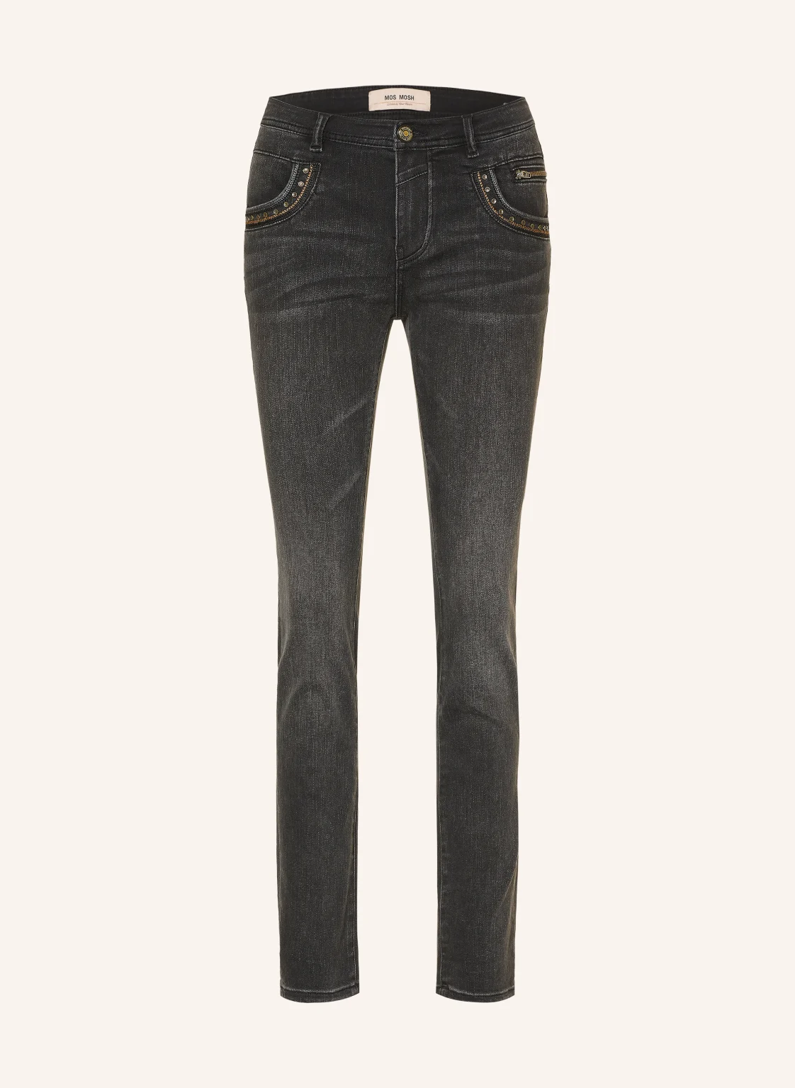 MOS MOSH Skinny Jeans MMNAOMI TENI mit Nieten