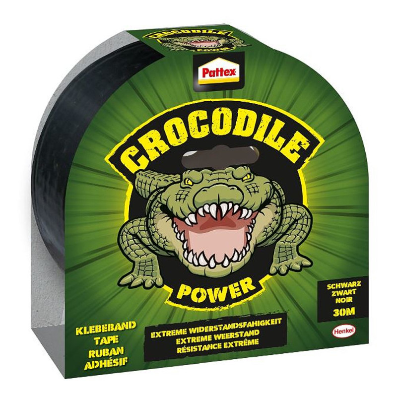 Adhésif Power Tape Résistance Extrême noir 30 m PATTEX