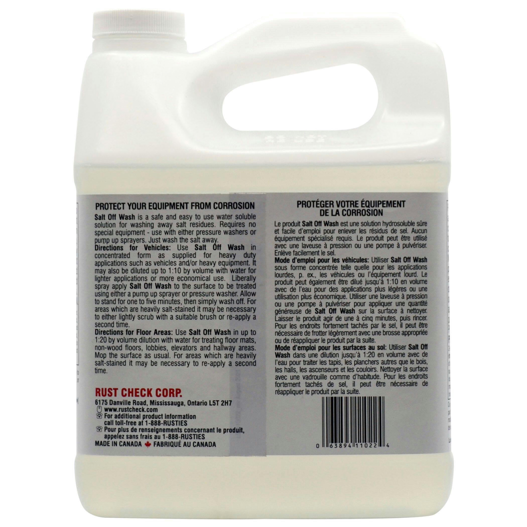 Rust Check Salt Off Wash Salt &, Brine Neutralizer, 2-L