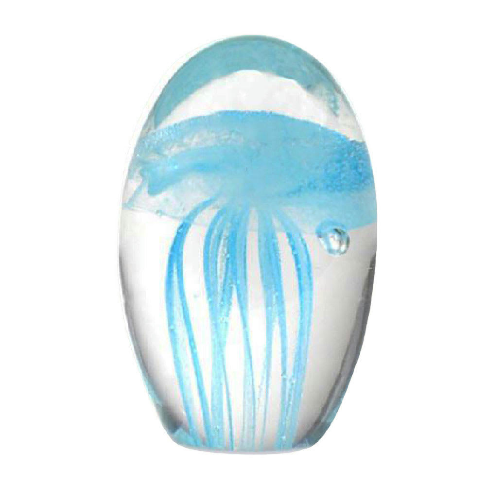 MÉDUSE - Presse papier méduse en verre H6cm