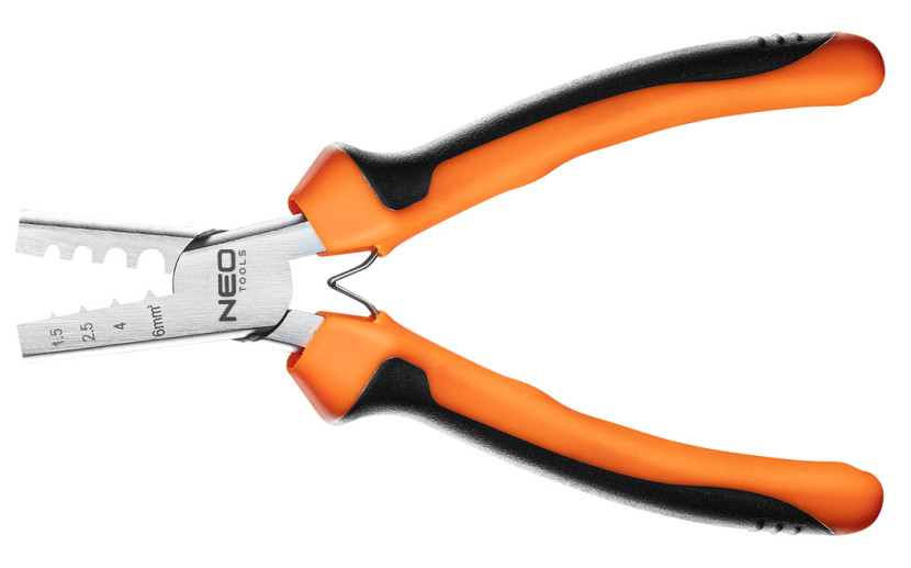 Szczypce do zaciskania końcówek 140 mm NEO 01-533