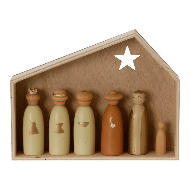 ADORNO PRESÉPIO 20 CM VILAREJO NOEL