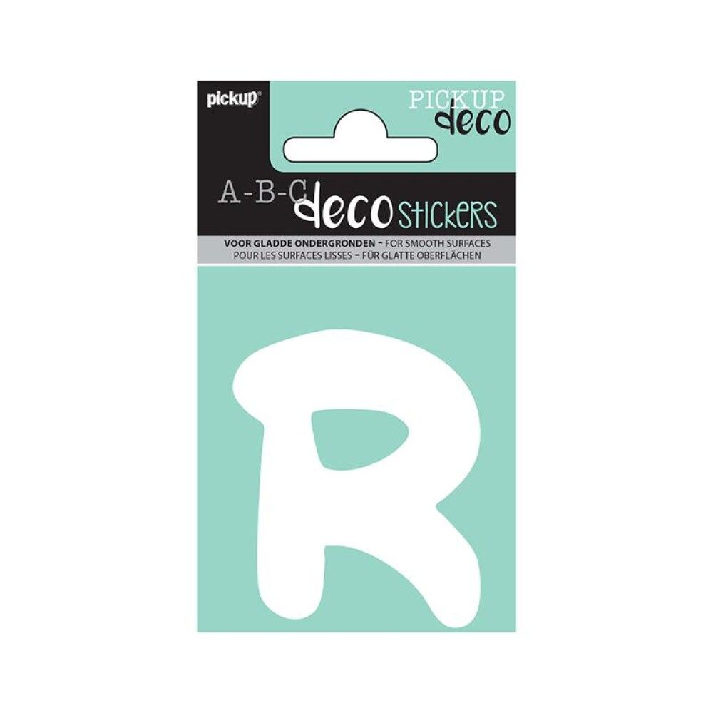 SKILT PICKUP ABC DECO EMMA 70 MM R HVIT