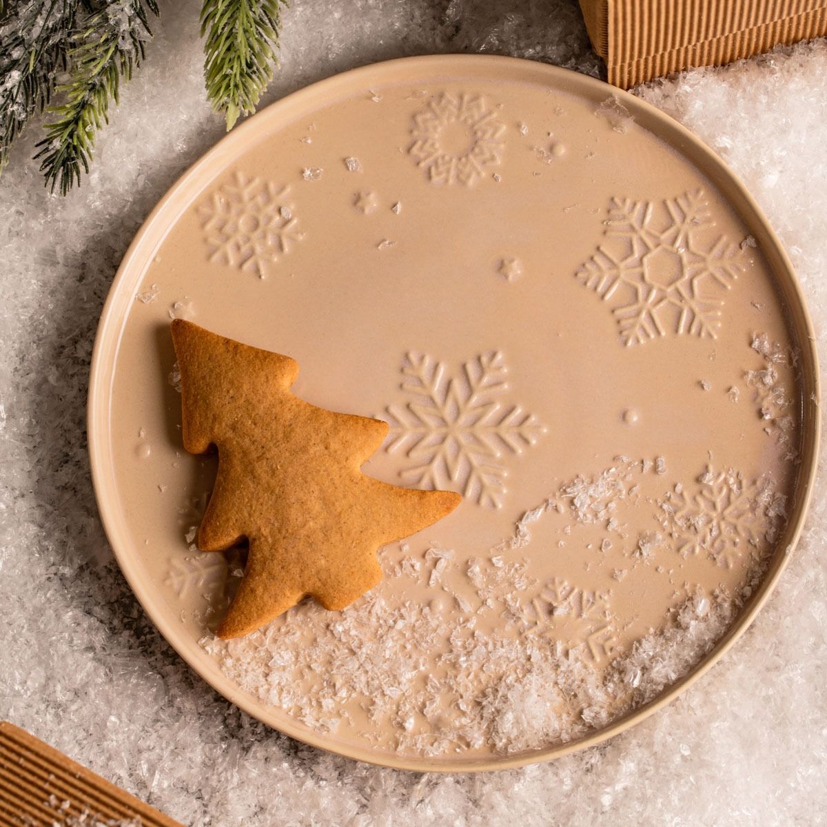 Talerz LUMROSE obiadowy w gwiazdki 26 cm